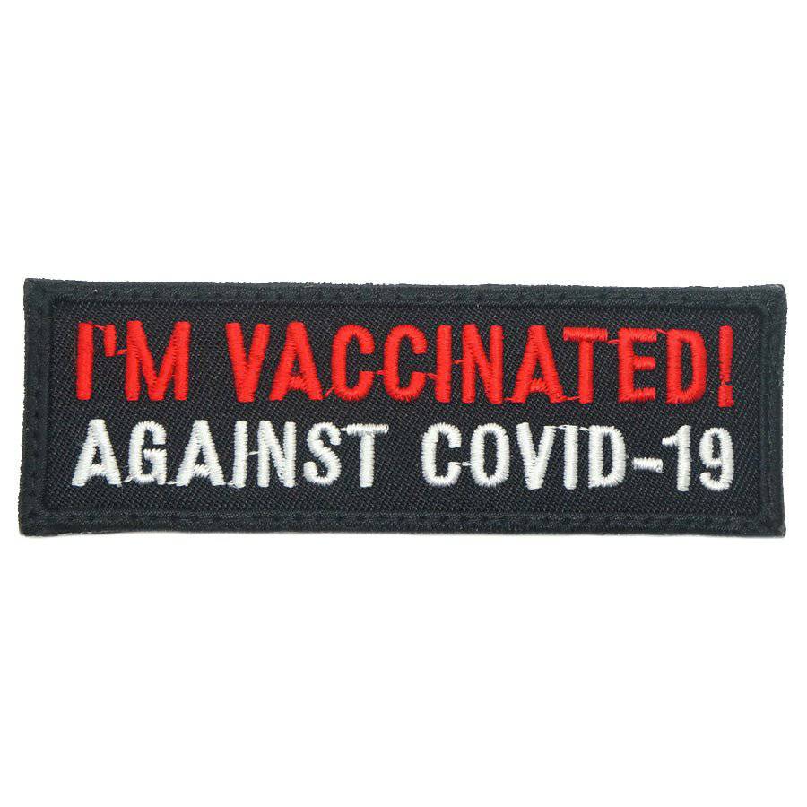 I'M VACCINATED AGAINST COVID-19 PATCH - The Morale Patches