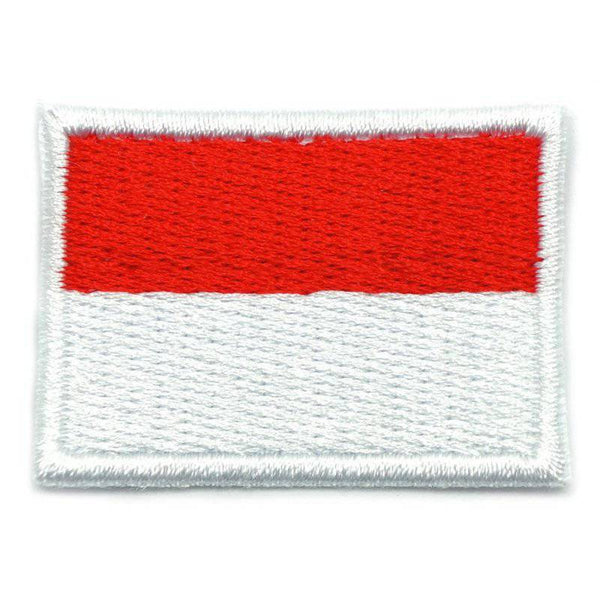 INDONESIA FLAG EMBROIDERY PATCH - MINI - The Morale Patches