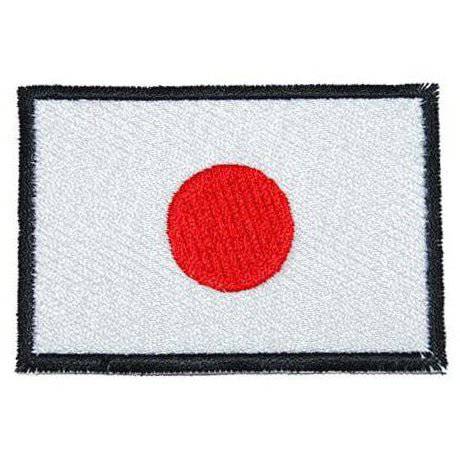 JAPAN FLAG EMBROIDERY PATCH - LARGE - The Morale Patches