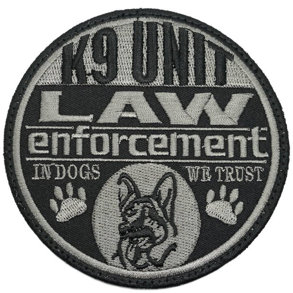 K9 LAW ENFORCEMENT PATCH - The Morale Patches