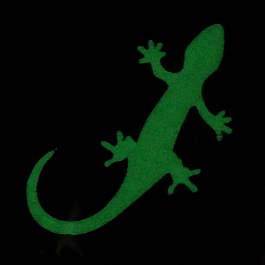 LIZARD GITD PATCH - GLOW IN THE DARK - The Morale Patches