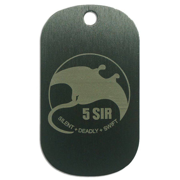 LOGO DOG TAG - 5TH SINGAPORE INFANTRY REGIMENT (5 SIR) - The Morale Patches