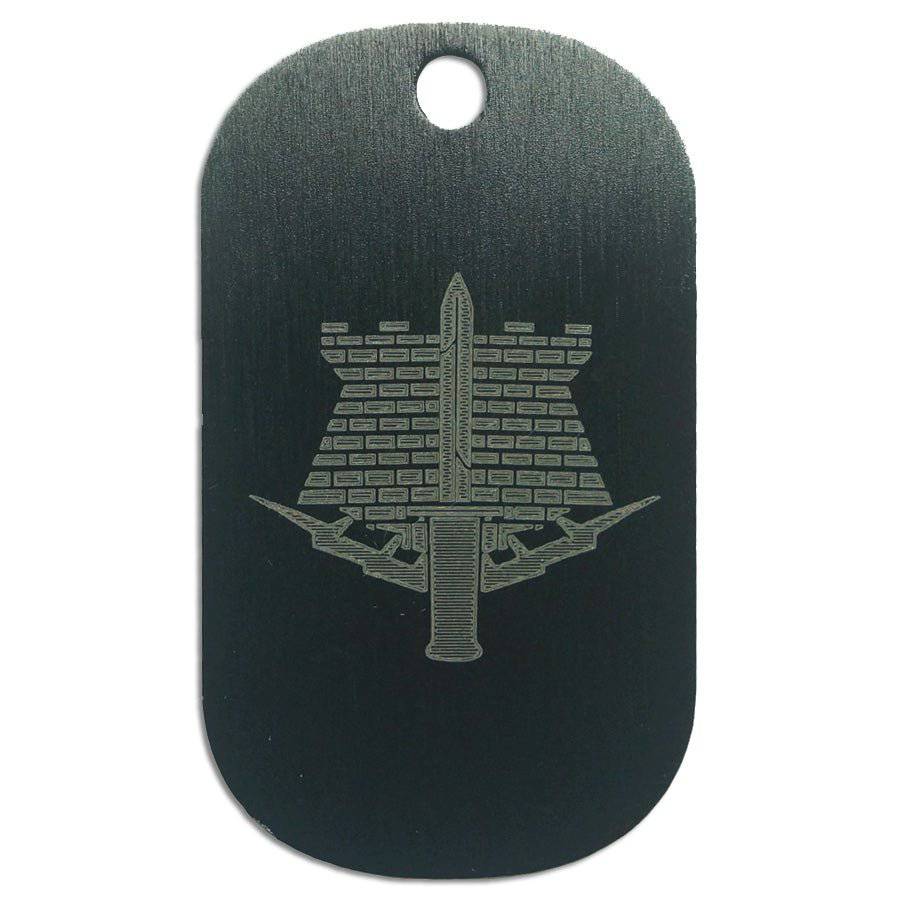 LOGO DOG TAG - COMBAT ENGINEERS - The Morale Patches