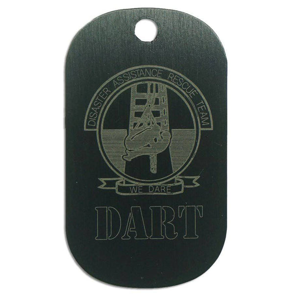 LOGO DOG TAG - DISASTER ASSISTANCE RESCUE TEAM (DART) - The Morale Patches