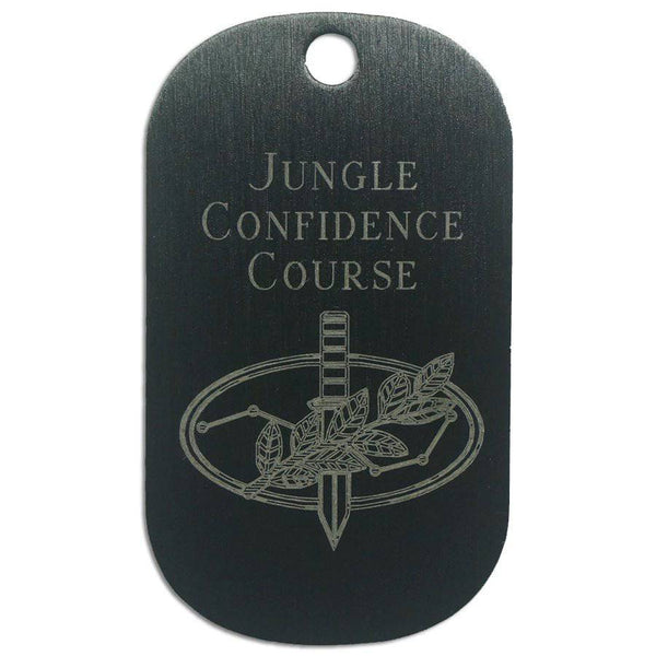 LOGO DOG TAG - JUNGLE CONFIDENCE COURSE (JCC) - The Morale Patches