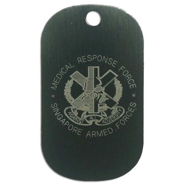 LOGO DOG TAG - MEDICAL RESPONSE FORCE (MRF) - The Morale Patches