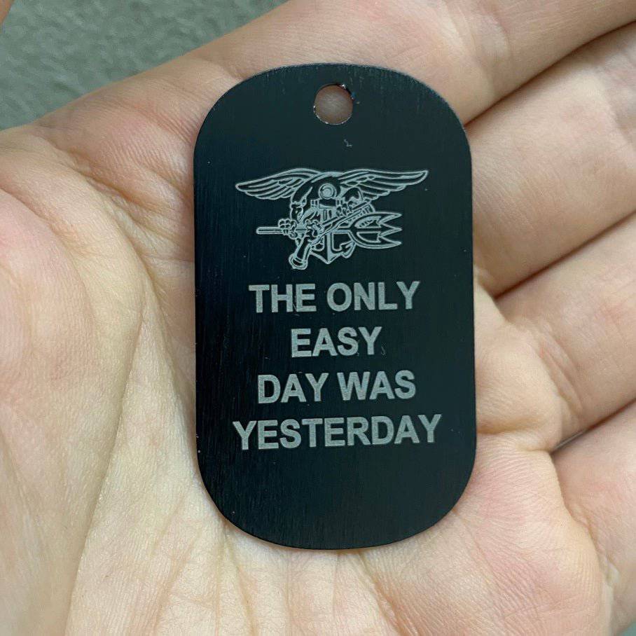 LOGO DOG TAG - NAVY SEAL - The Morale Patches