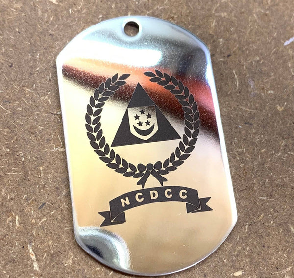 LOGO DOG TAG - NCDCC - The Morale Patches