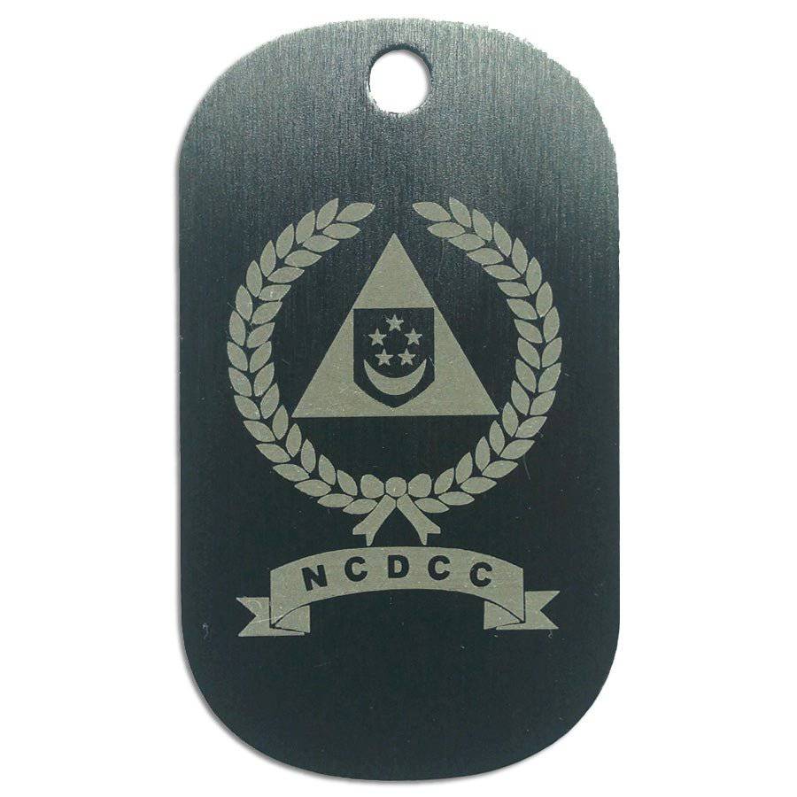 LOGO DOG TAG - NCDCC - The Morale Patches