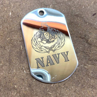 LOGO DOG TAG - REPUBLIC OF SINGAPORE NAVY (RSN) - The Morale Patches