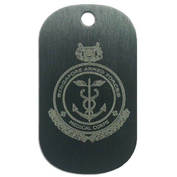 LOGO DOG TAG - SAF MEDICAL CORPS - The Morale Patches