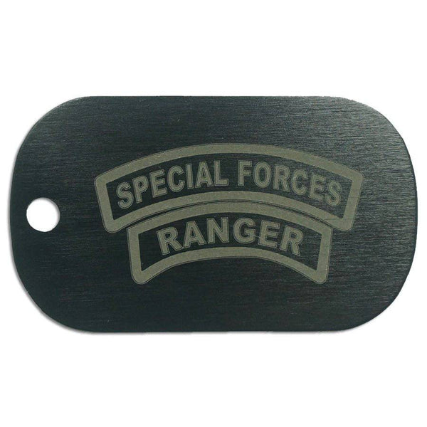 LOGO DOG TAG - SPECIAL FORCES X RANGER - The Morale Patches