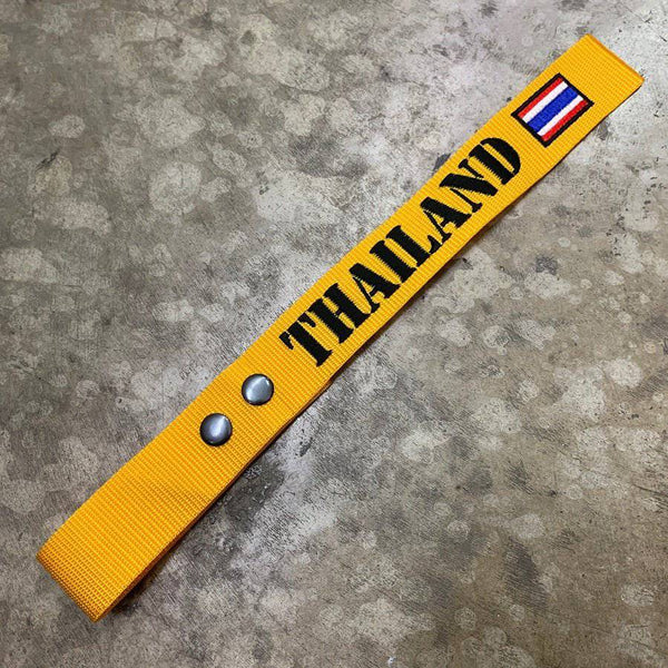LUGGAGE TAG WITH THAILAND FLAG - The Morale Patches