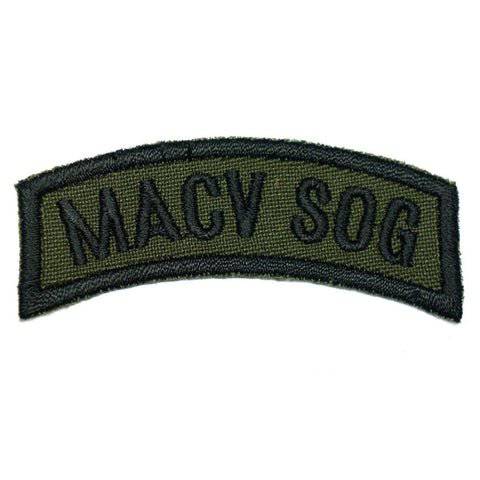 MACV SOG TAB - OD GREEN - The Morale Patches