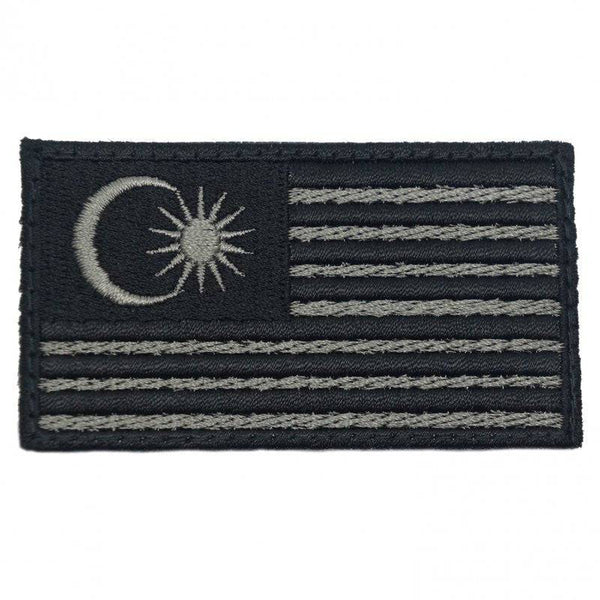 MALAYSIA FLAG EMBROIDERY PATCH - LARGE - The Morale Patches