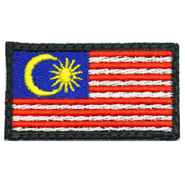 MALAYSIA FLAG EMBROIDERY PATCH - MINI - The Morale Patches