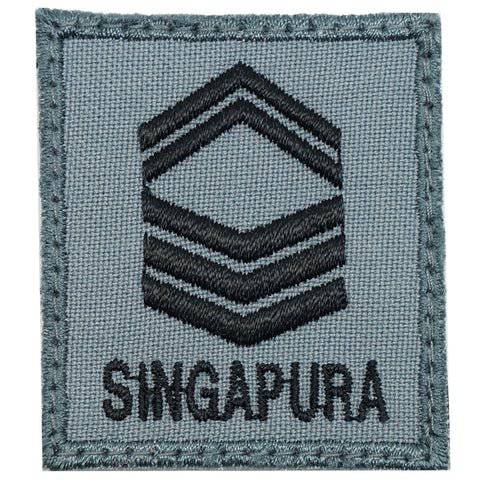 MINI RSAF/RSN RANK PATCH - 1SG - The Morale Patches