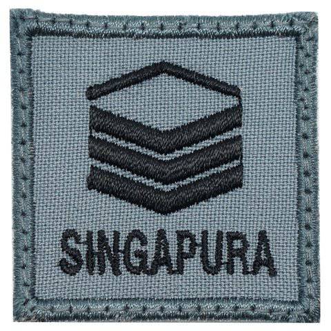 MINI RSAF/RSN RANK PATCH - 2SG - The Morale Patches
