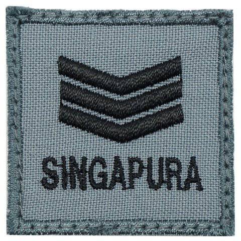 MINI RSAF/RSN RANK PATCH - 3SG - The Morale Patches