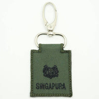 MINI SAF RANK KEYCHAIN - OD GREEN - The Morale Patches