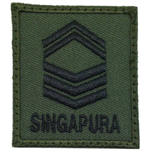 MINI SAF RANK PATCH - 1SG - The Morale Patches