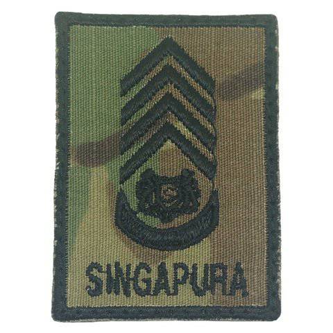 MINI SAF RANK PATCH - SWO (MULTICAM) - The Morale Patches