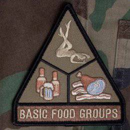 MSM BASIC FOOD GROUPS PATCH - The Morale Patches