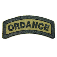ORDANCE TAB - OLIVE GREEN - The Morale Patches