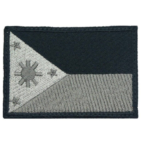 PHILIPPINES FLAG EMBROIDERY PATCH - LARGE - The Morale Patches