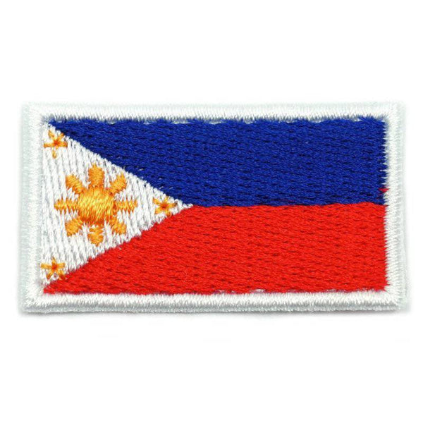 PHILIPPINES FLAG EMBROIDERY PATCH - MINI - The Morale Patches