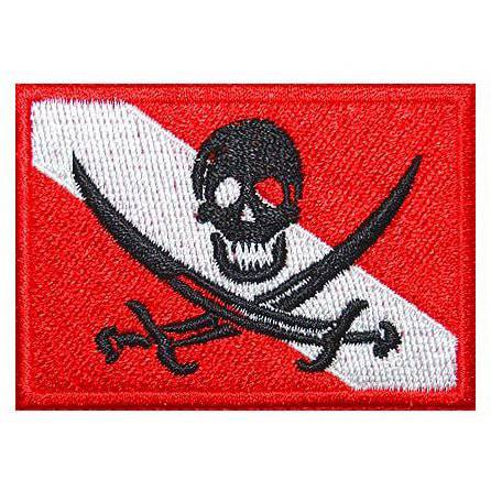 PIRATE DIVE FLAG - The Morale Patches