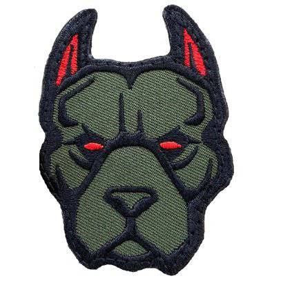 PIT BULL HEAD PATCH - The Morale Patches