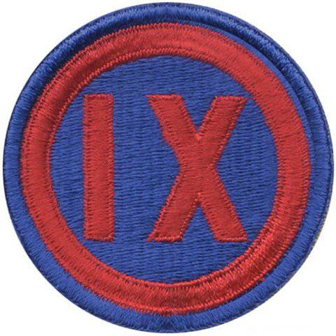 ROTHCO 9TH CORPS PATCH HOOK BACKING - The Morale Patches