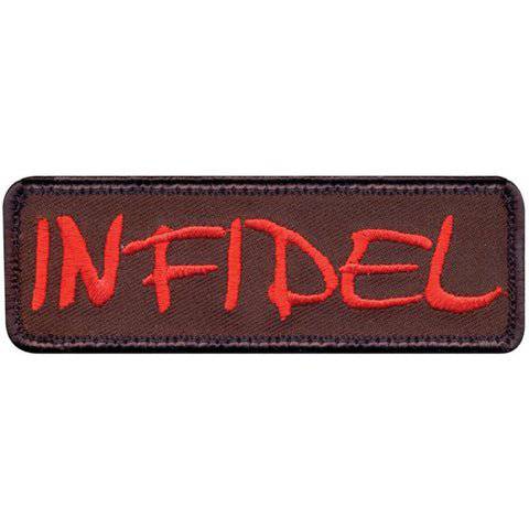 ROTHCO INFIDEL MORALE PATCH WITH HOOK BACKING - The Morale Patches