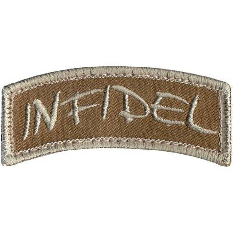 ROTHCO INFIDEL SHOULDER PATCH HOOK BACKING - The Morale Patches