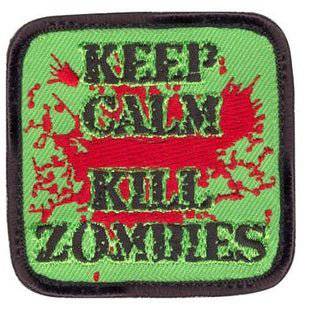 ROTHCO KEEP CALM KILL ZOMBIES PATCH - The Morale Patches