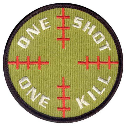 ROTHCO ONE SHOT ONE KILL PATCH - The Morale Patches