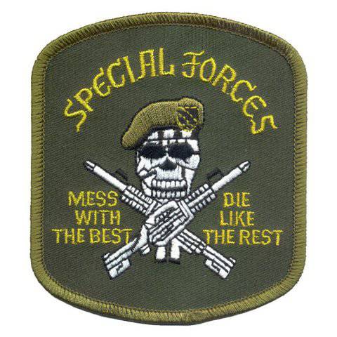 ROTHCO SPECIAL FORCES MESS WITH THE BEST PATCH - The Morale Patches