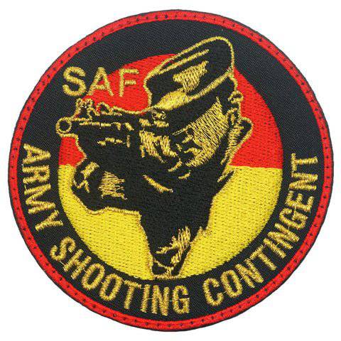 SAF ARMY SHOOTING CONTINGENT PATCH - FULL COLOR - The Morale Patches
