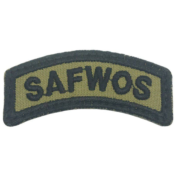 SAFWOS TAB - OLIVE GREEN - The Morale Patches