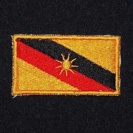 SARAWAK FLAG EMBROIDERY PATCH - MINI - The Morale Patches