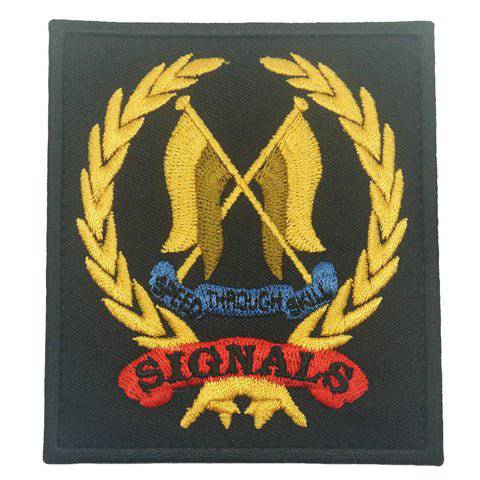 SIGNALS SPEED THROUGH SKILL LOGO PATCH - The Morale Patches
