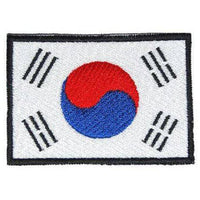 SOUTH KOREA FLAG EMBROIDERY PATCH - LARGE - The Morale Patches