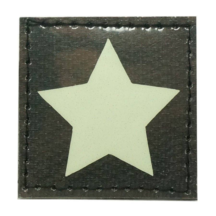 STAR GITD PATCH - GLOW IN THE DARK - The Morale Patches