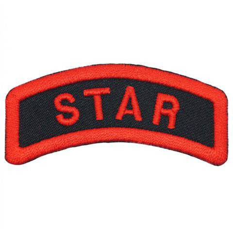 STAR TAB - BLACK - The Morale Patches