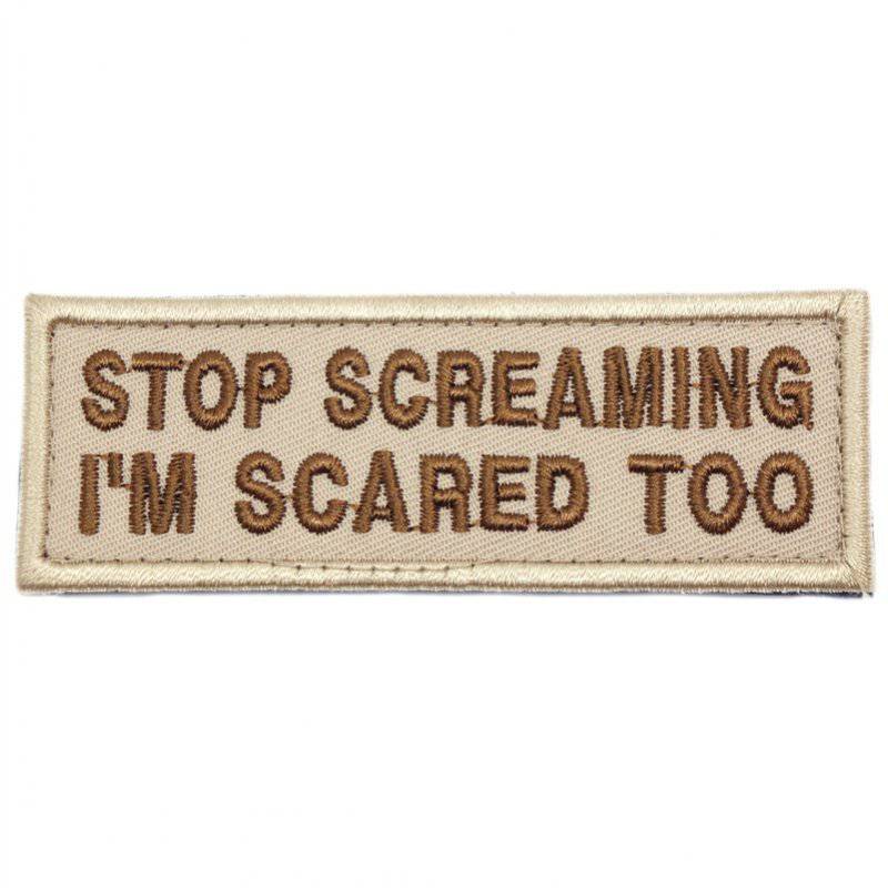 STOP SCREAMING, I'M SCARED TOO PATCH - The Morale Patches