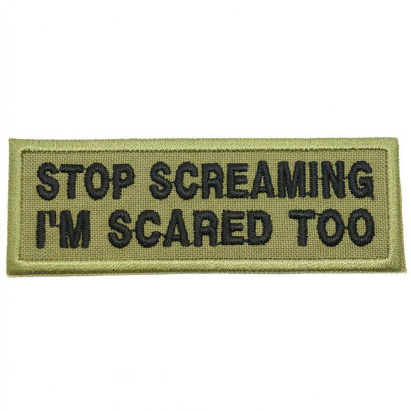 STOP SCREAMING, I'M SCARED TOO PATCH - The Morale Patches