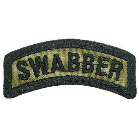 SWABBER TAB - OLIVE GREEN - The Morale Patches