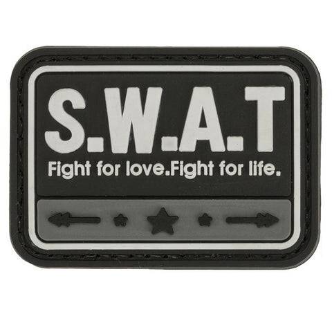 S.W.A.T FIGHT FOR LOVE. FIGHT FOR LIFE PVC PATCH - The Morale Patches