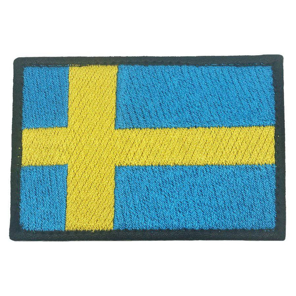 SWEDEN FLAG EMBROIDERY PATCH - The Morale Patches